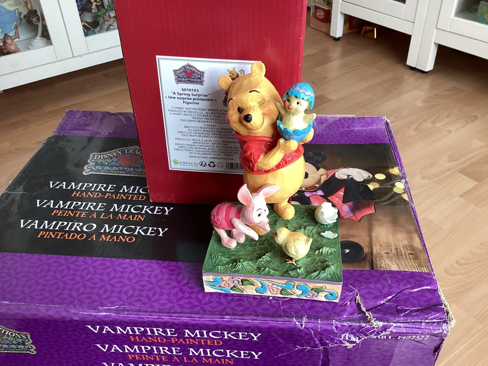 Disney traditions winnie de pooh paas beeld, Ophalen of Verzenden, Winnie de Poeh of vrienden, Zo goed als nieuw, Beeldje of Figuurtje