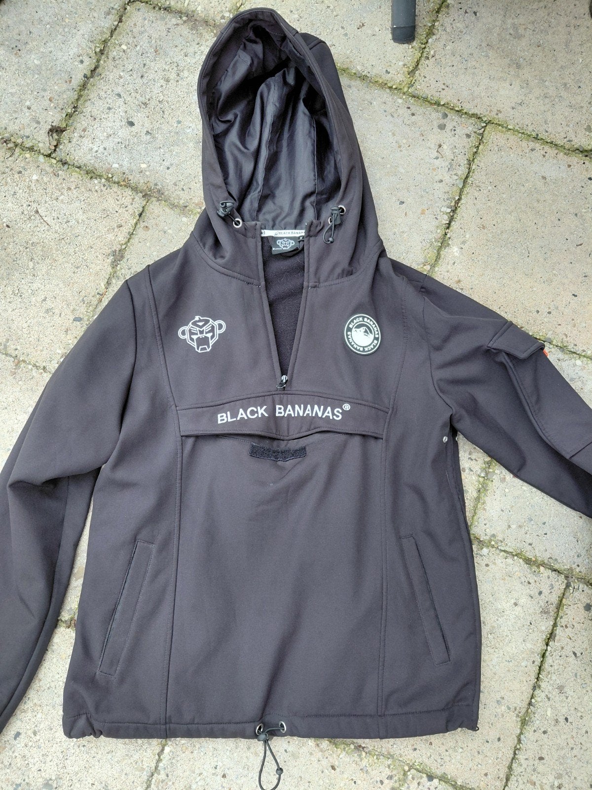 Hooty jas Black Bananas, Ophalen of Verzenden, Zo goed als nieuw, Zwart