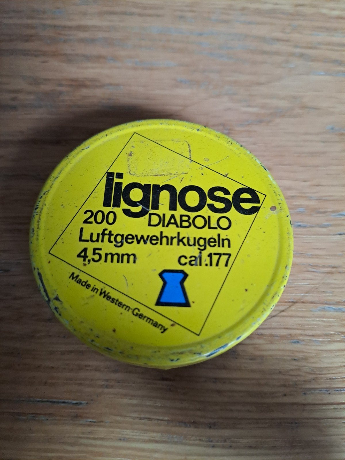 Lignose Diabolo Luchtgeweerkogels 4,5mm (.177), Gebruikt, Lignose, Onbekend, Ophalen of Verzenden