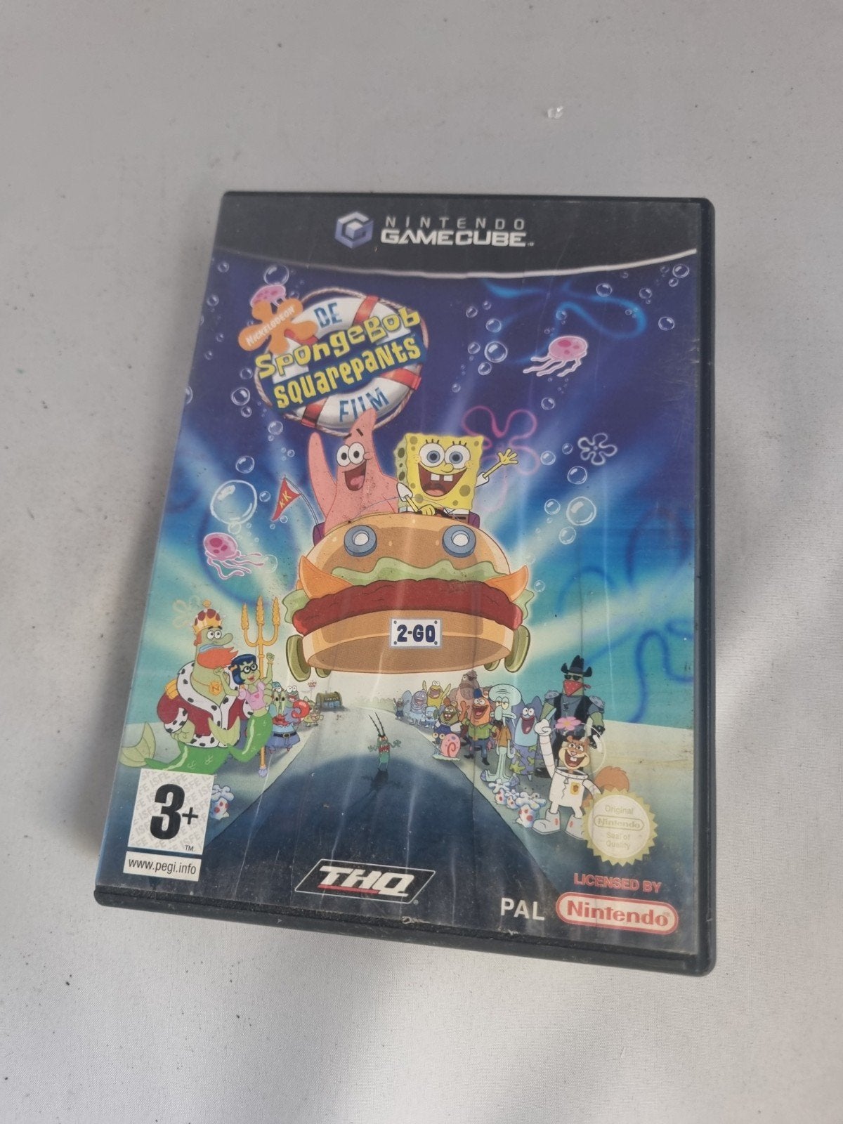 SpongeBob SquarePants Film GameCube nintendo, Spelcomputers en Games, Games | Nintendo GameCube, Gebruikt, Avontuur en Actie, 1 speler