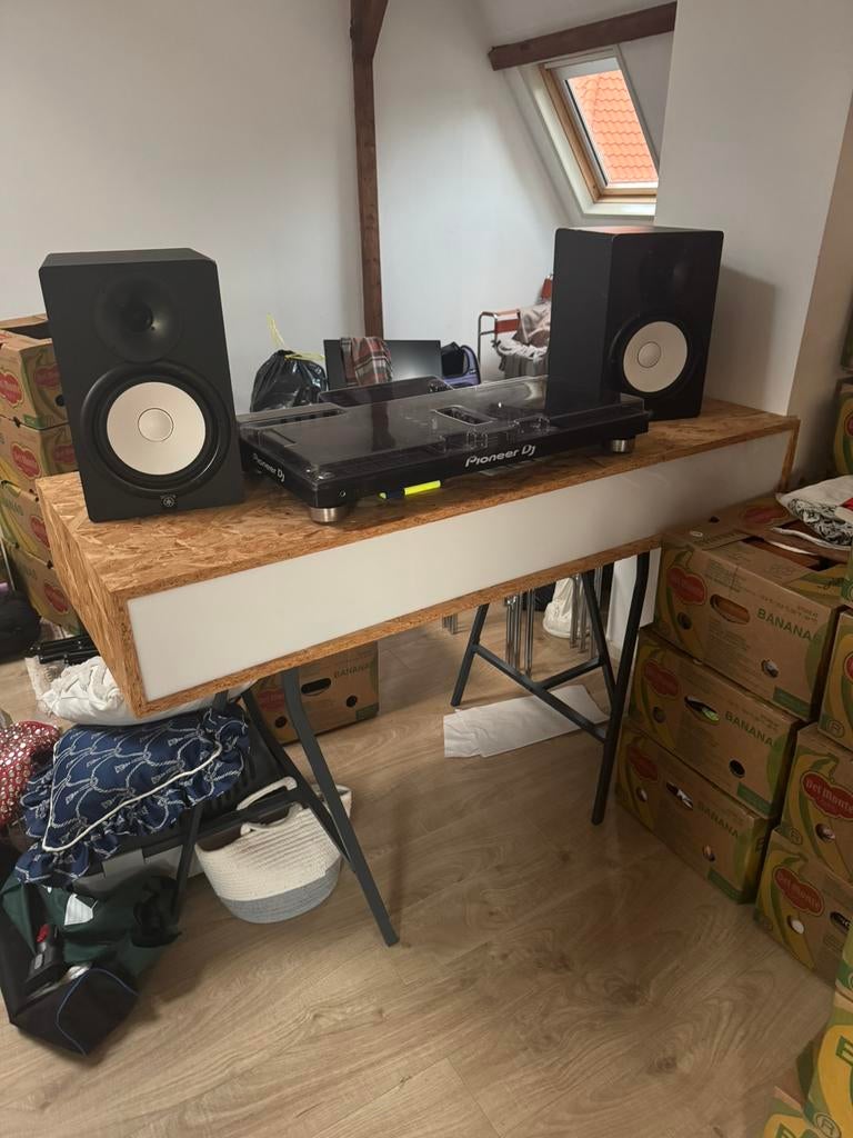 Uniek Custom DJ Meubel – Ideaal voor Pioneer DJ Ser, Ophalen, Zo goed als nieuw, Overige merken