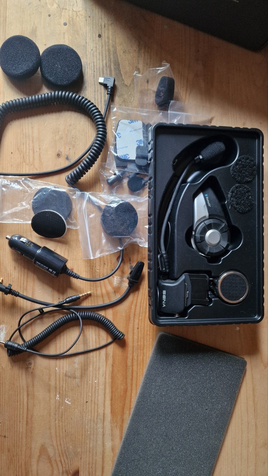Sena 20S Motor Headset met complete accessoires, Motoren, Accessoires | Overige, Ophalen of Verzenden, Gebruikt
