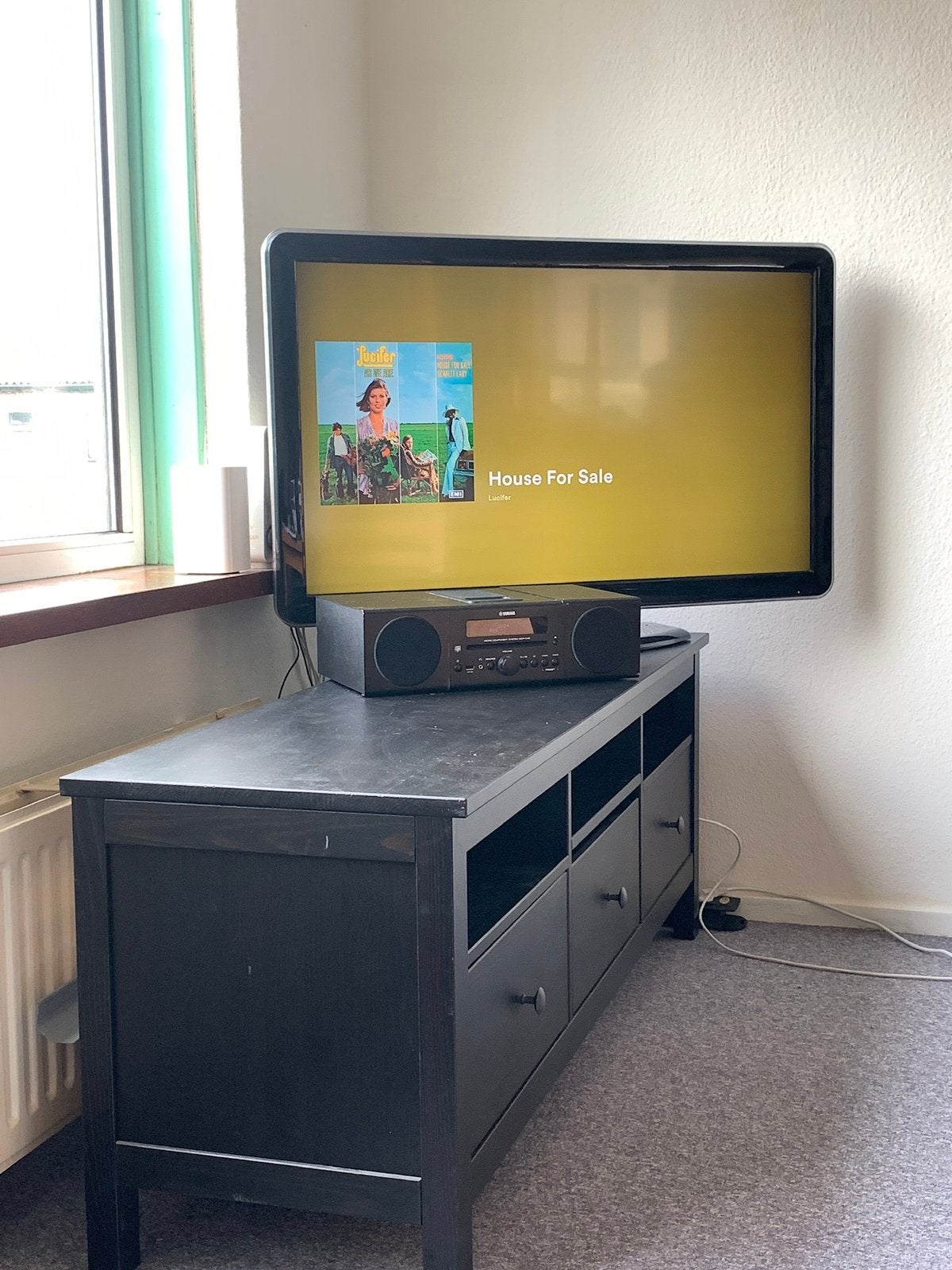 TV meubel Ikea 149x47x57, Ophalen, Gebruikt, 25 tot 50 cm, Minder dan 100 cm