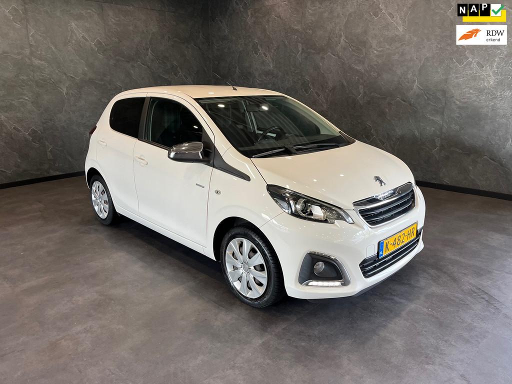 Peugeot 108 1.0 e-VTi Style 5 DEURS NAP LED, Voorwielaandrijving, Euro 6, 4 stoelen, Wit