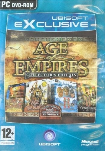 PC DVD-ROM Age of Empires - collector's edition, Spelcomputers en Games, Games | Pc, Ophalen, 1 speler, Zo goed als nieuw, Strategie en Constructie