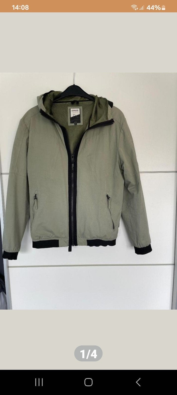 Chasin' heren jas maat L - Zo goed als nieuw, Kleding | Heren, Jassen | Zomer, Maat 52/54 (L), Chasin', Overige kleuren, Ophalen of Verzenden