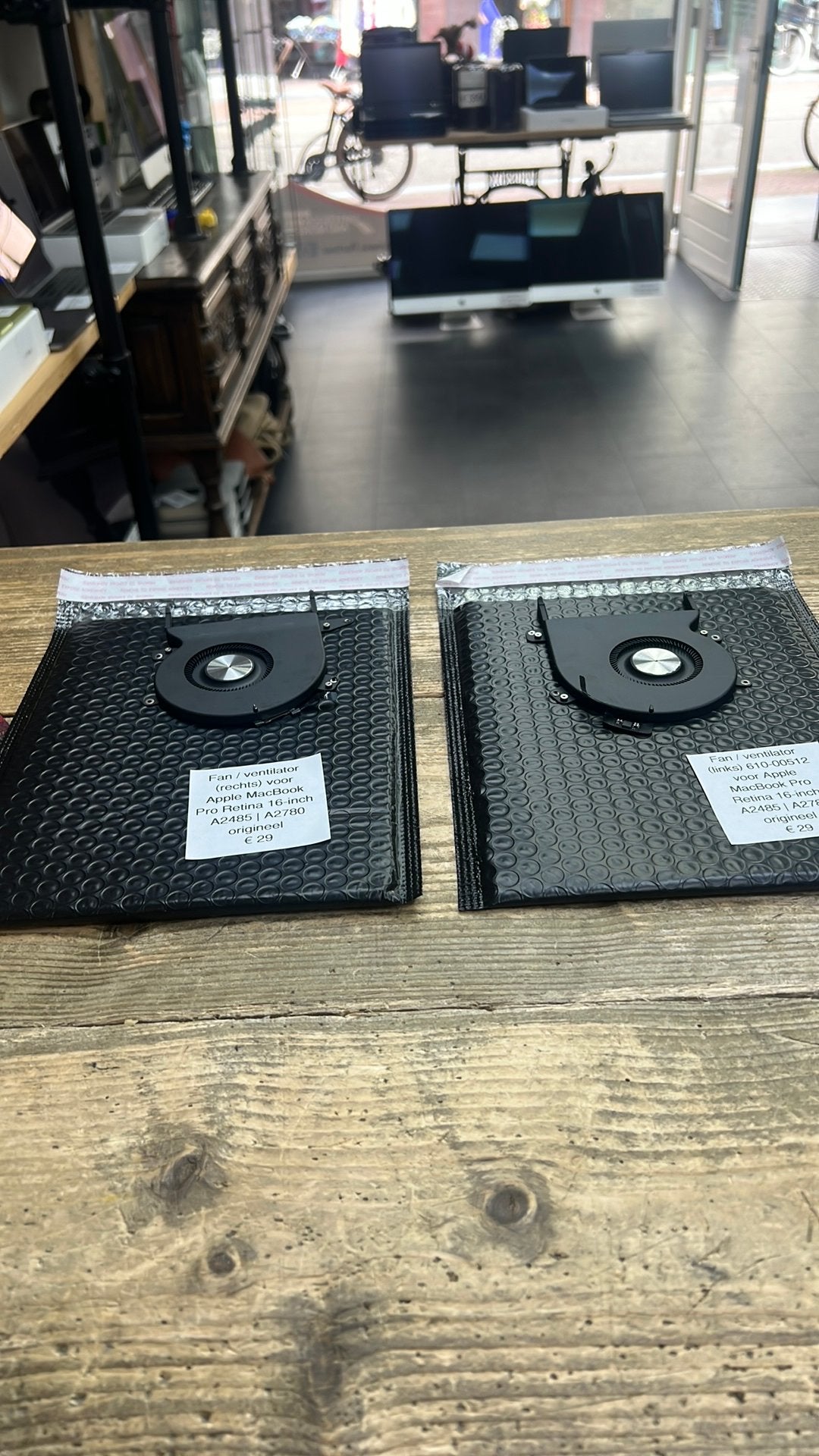 Fan / ventilator voor Apple MacBook A2485/A2780, Gebruikt, Ben, Ophalen of Verzenden, Rma@notebookandmore.nl