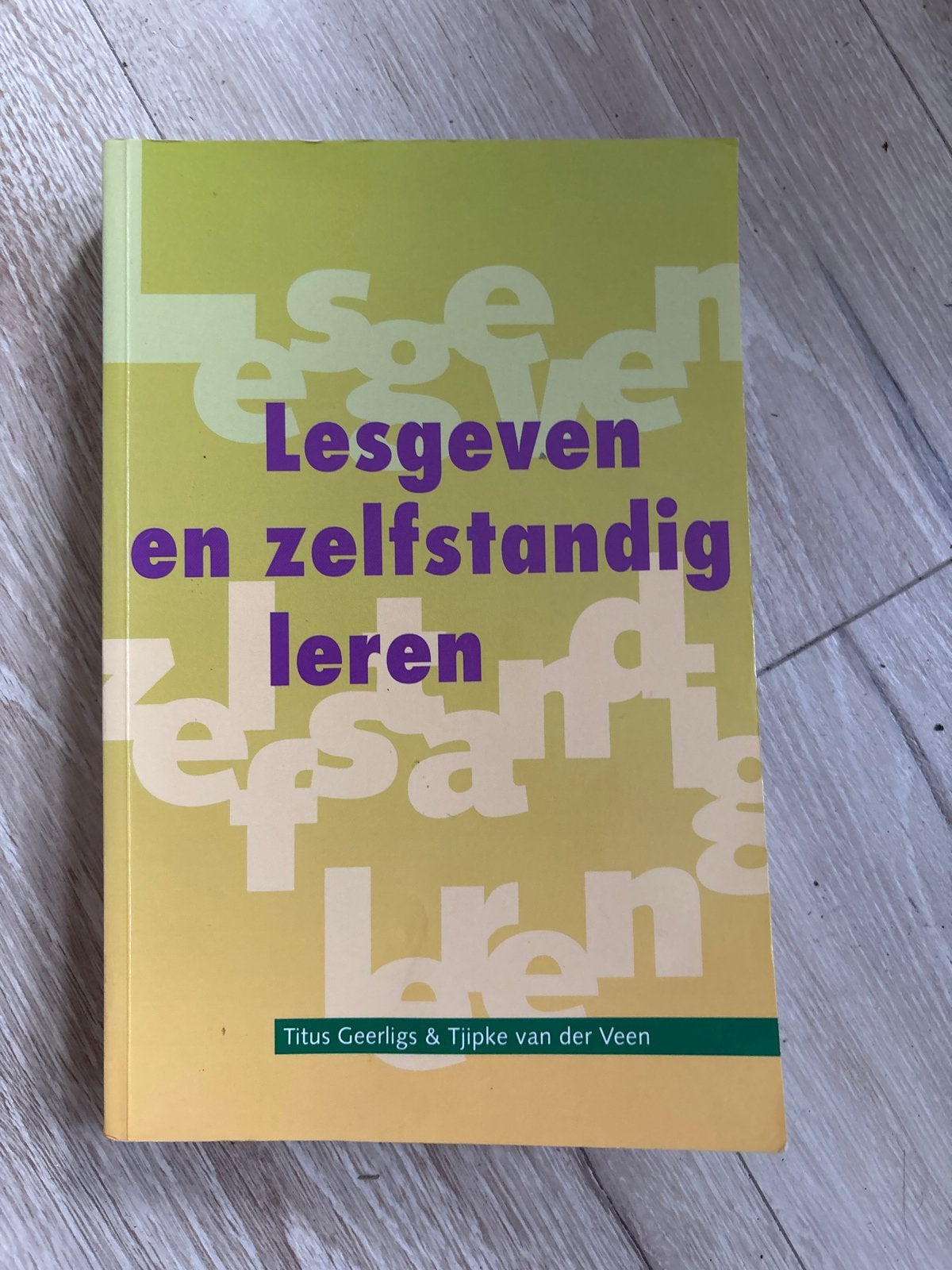 Lesgeven en zelfstandig leren - Titus Geerligs & Tjipke van, Ophalen of Verzenden, Gamma, Zo goed als nieuw, HBO