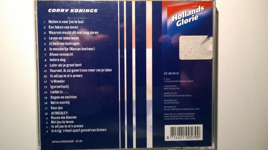 Corry Konings - Hollands Glorie, Ophalen of Verzenden, Zo goed als nieuw, Pop