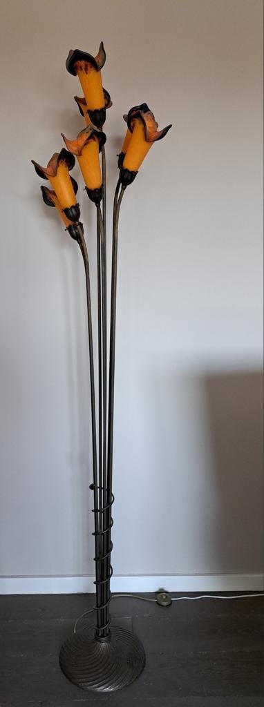 Vloerlamp, vintage   €300, Antiek en Kunst, Antiek | Lampen, Ophalen