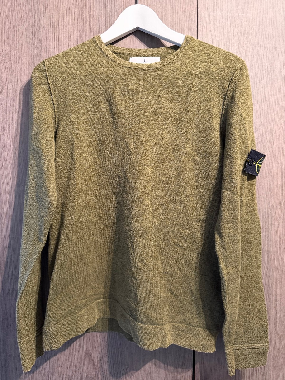 Stone Island trui maat S groen - Zeer goede conditie, Kleding | Heren, Truien en Vesten, Verzenden, Zo goed als nieuw, Maat 46 (S) of kleiner