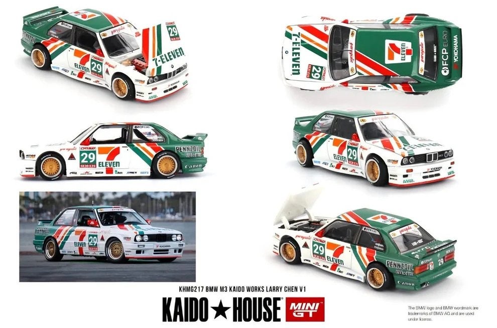 Mini GT Kaido House BMW M3 KAIDO WORKS LARRY CHEN V1