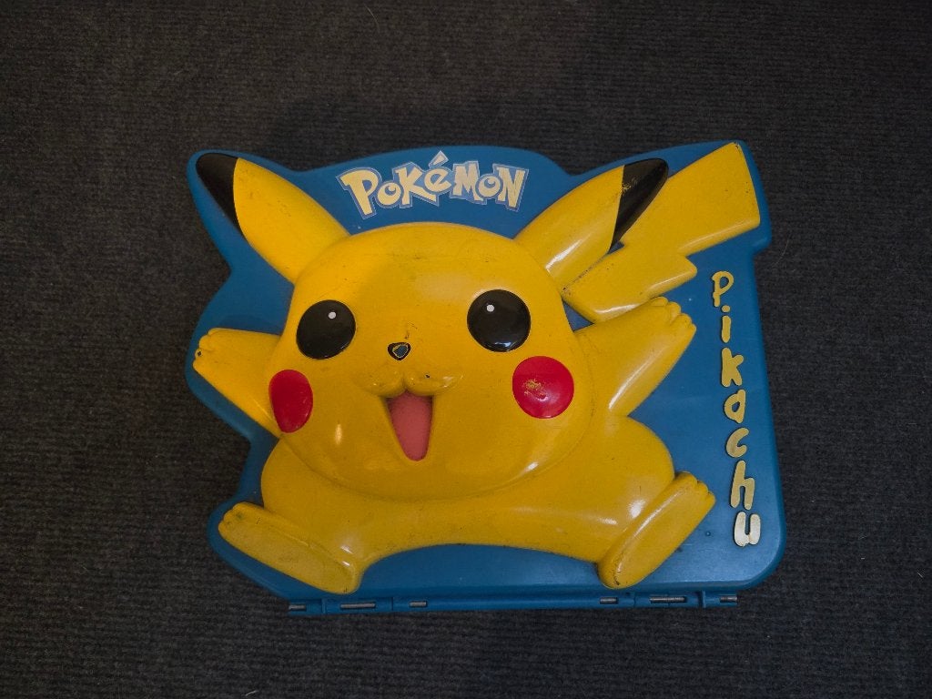 Vintage Pikachu RoseArt case, Ophalen of Verzenden, Gebruikt, Overige typen