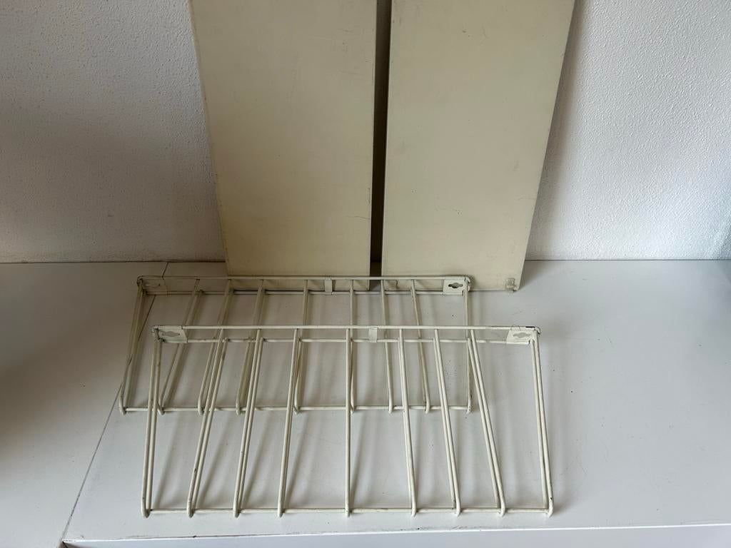 Vintage Tomado-achtig rek - wandrek met planken, Huis en Inrichting, Woonaccessoires | Wandplanken en Boekenplanken, Ophalen of Verzenden