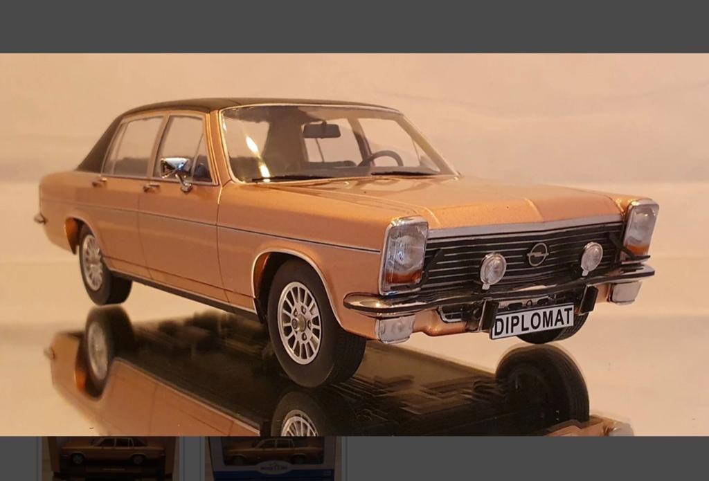 Opel B diplomat. MCG 1:18, Hobby en Vrije tijd, Ophalen of Verzenden, Nieuw, Auto, Overige merken