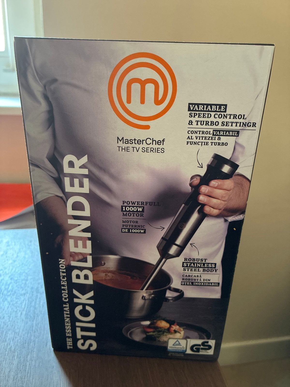 MasterChef Staafmixer 1000W met Variabele Snelheid, Ophalen of Verzenden, Nieuw, 3 snelheden of meer