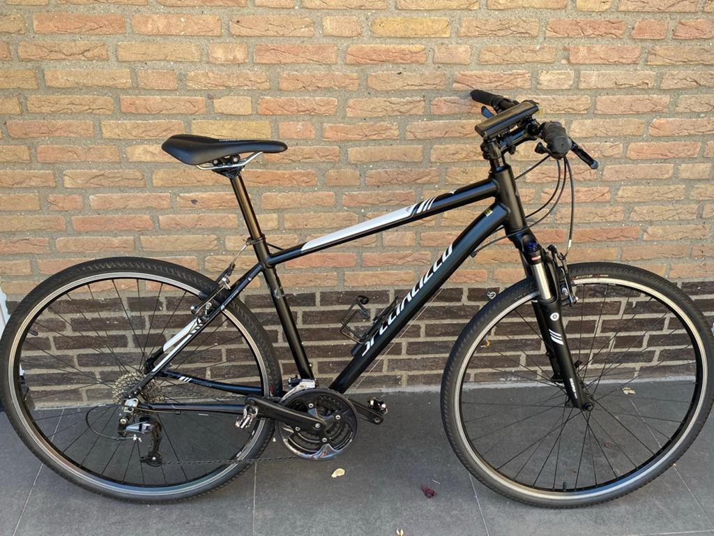 Specialized Ariel Sport Hybride Fiets - Maat L, 28 inch, Gebruikt, Aluminium, Meer dan 20 versnellingen