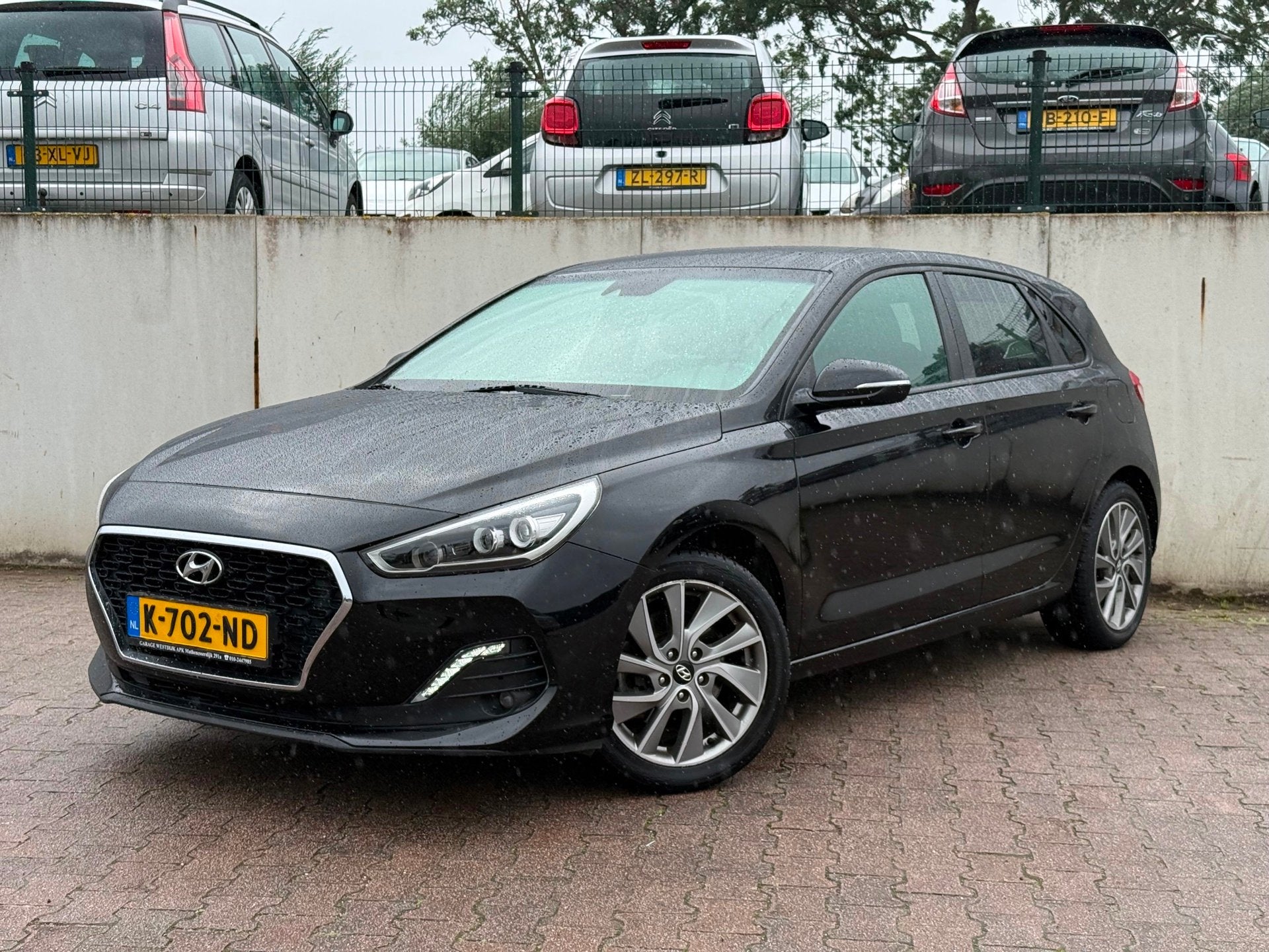 Hyundai I30 1.4 T-GDI Comfort/AUTOMAAT/NAVI/CAMERA/CRUISE/FL, Auto's, Stof, Zwart, Bedrijf, 1242 kg