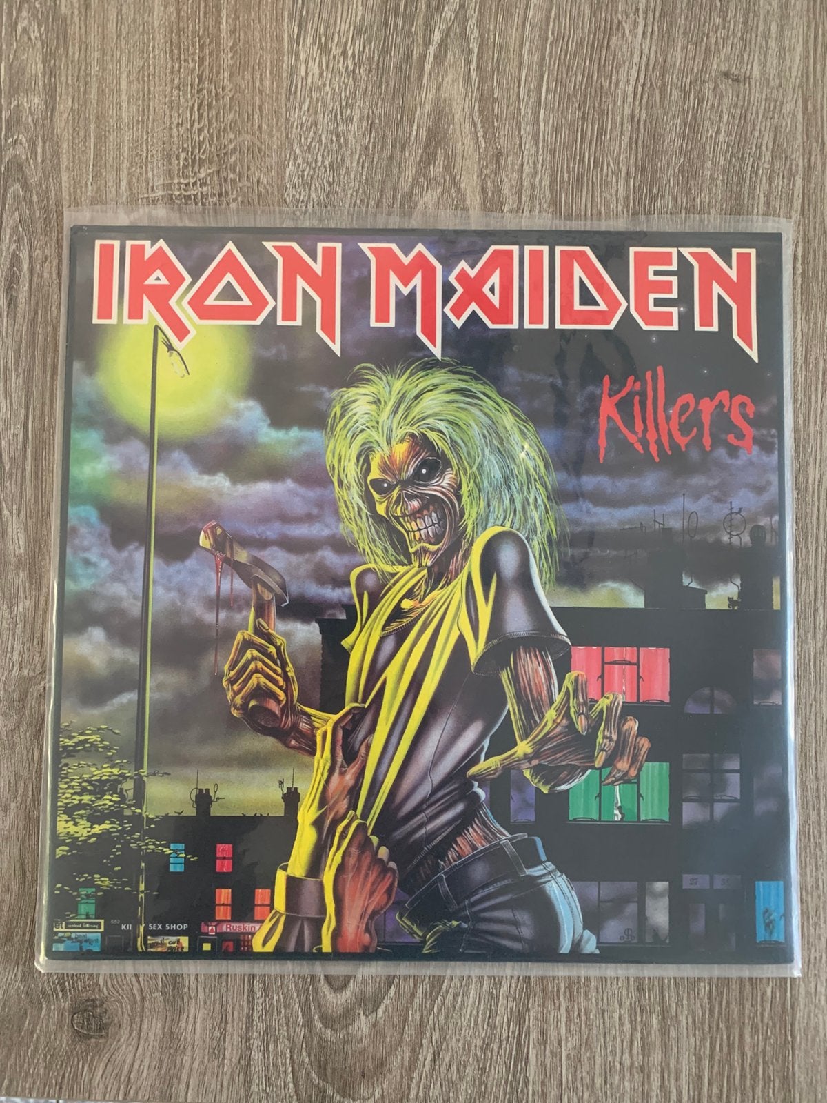 Iron maiden KILLERS elpee, LP, Heavy metal, Inclusief binnenhoes, Ophalen of Verzenden