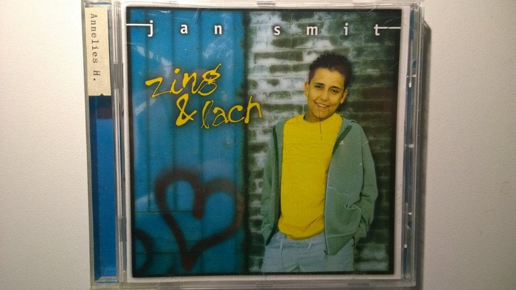 Jan Smit - Zing & Lach, Cd's en Dvd's, Cd's | Nederlandstalig, Zo goed als nieuw, Pop, Album, Ophalen of Verzenden
