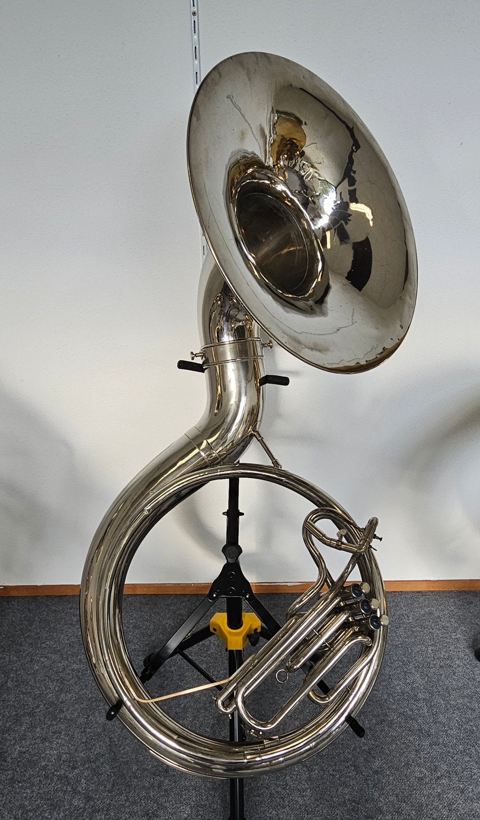 B&F Amati Kraslice mod. 260 Bes Sousafoon Tuba Bas, Ophalen, Gebruikt, Koperblazer
