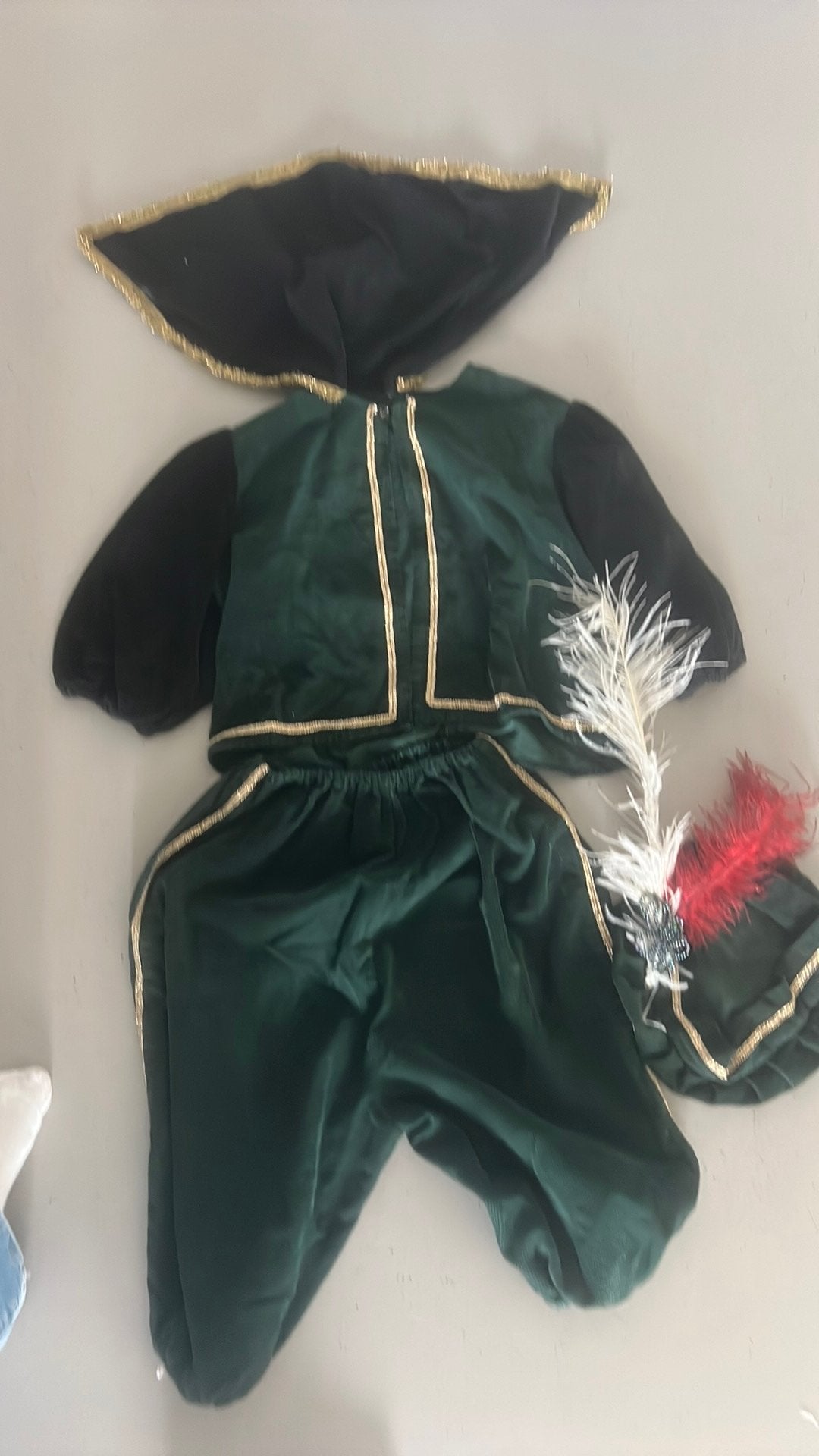 Pietenpak maat M ribstof, Diversen, Sinterklaas, Ophalen, Gebruikt