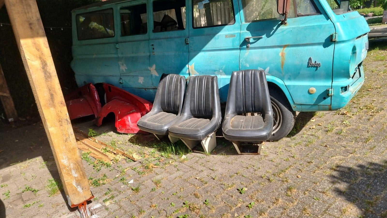 3 bucket seats chevy dodge Van  classic, Ophalen, Nieuw, Chevrolet