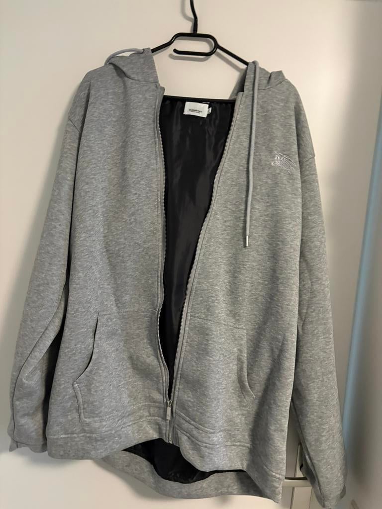 Bberry zipper grijs (XL), Ophalen of Verzenden, Nieuw, Maat 56/58 (XL), Grijs