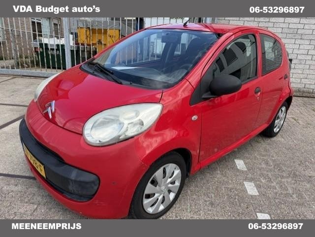 Citroen C1 1.0-12V Export/Hobby, Voorwielaandrijving, Stof, Gebruikt, 4 stoelen