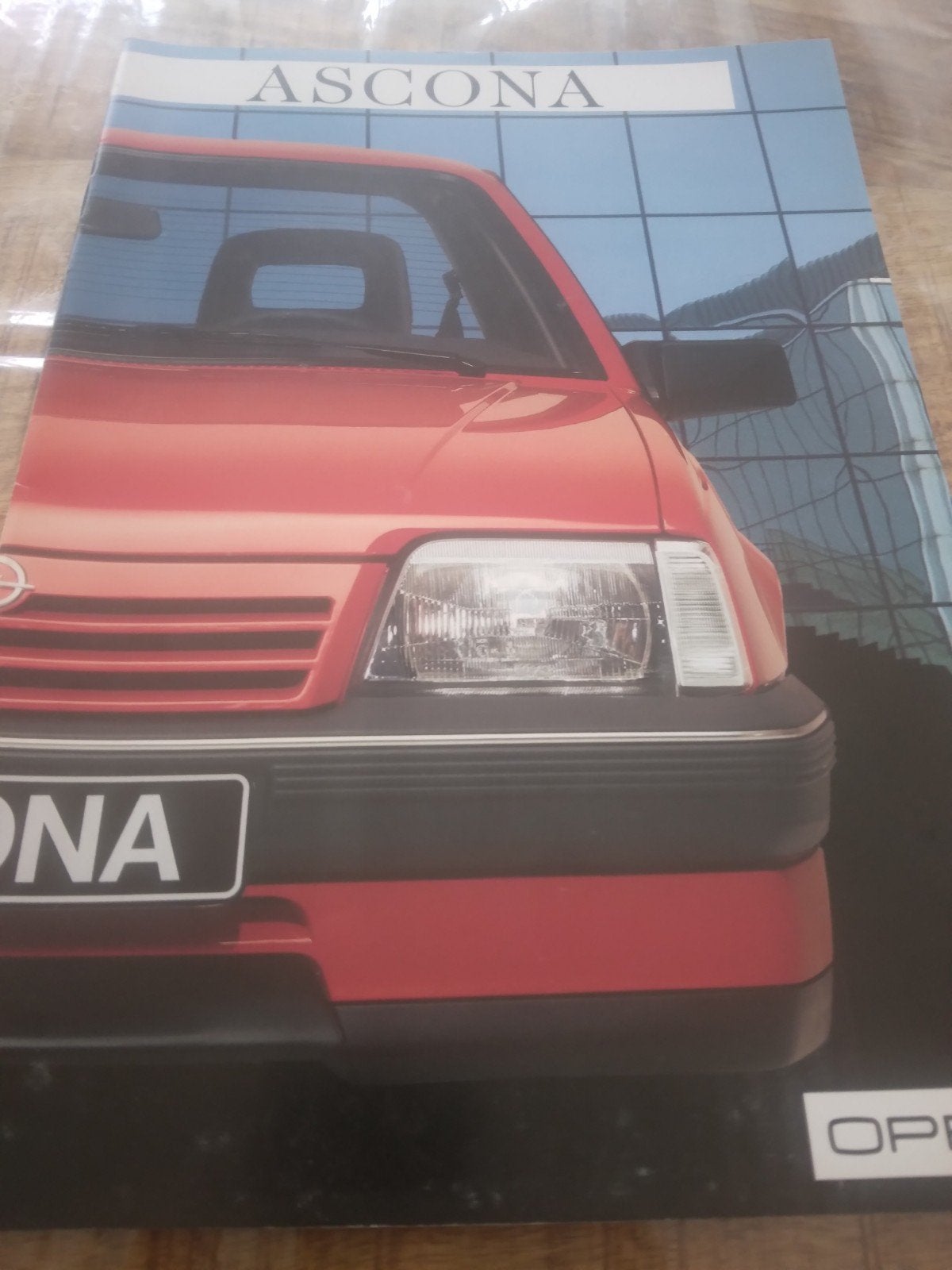 Opel Ascona, Boeken, Auto's | Folders en Tijdschriften, Ophalen of Verzenden, Zo goed als nieuw, Opel