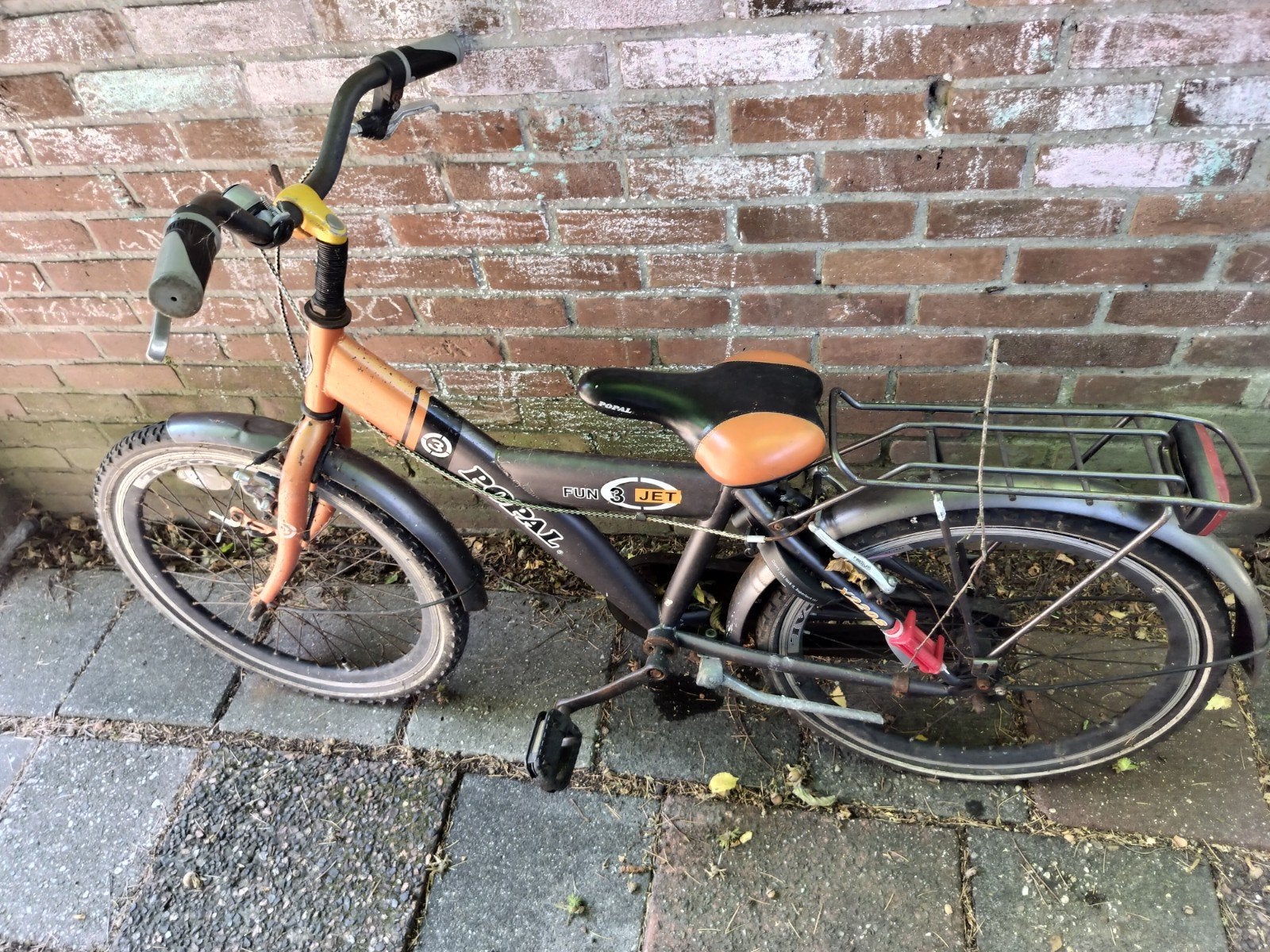Kinderfietsen (3 stuks) - Gebruikt, Velgrem, Ophalen of Verzenden, 16 tot 20 inch, Gebruikt