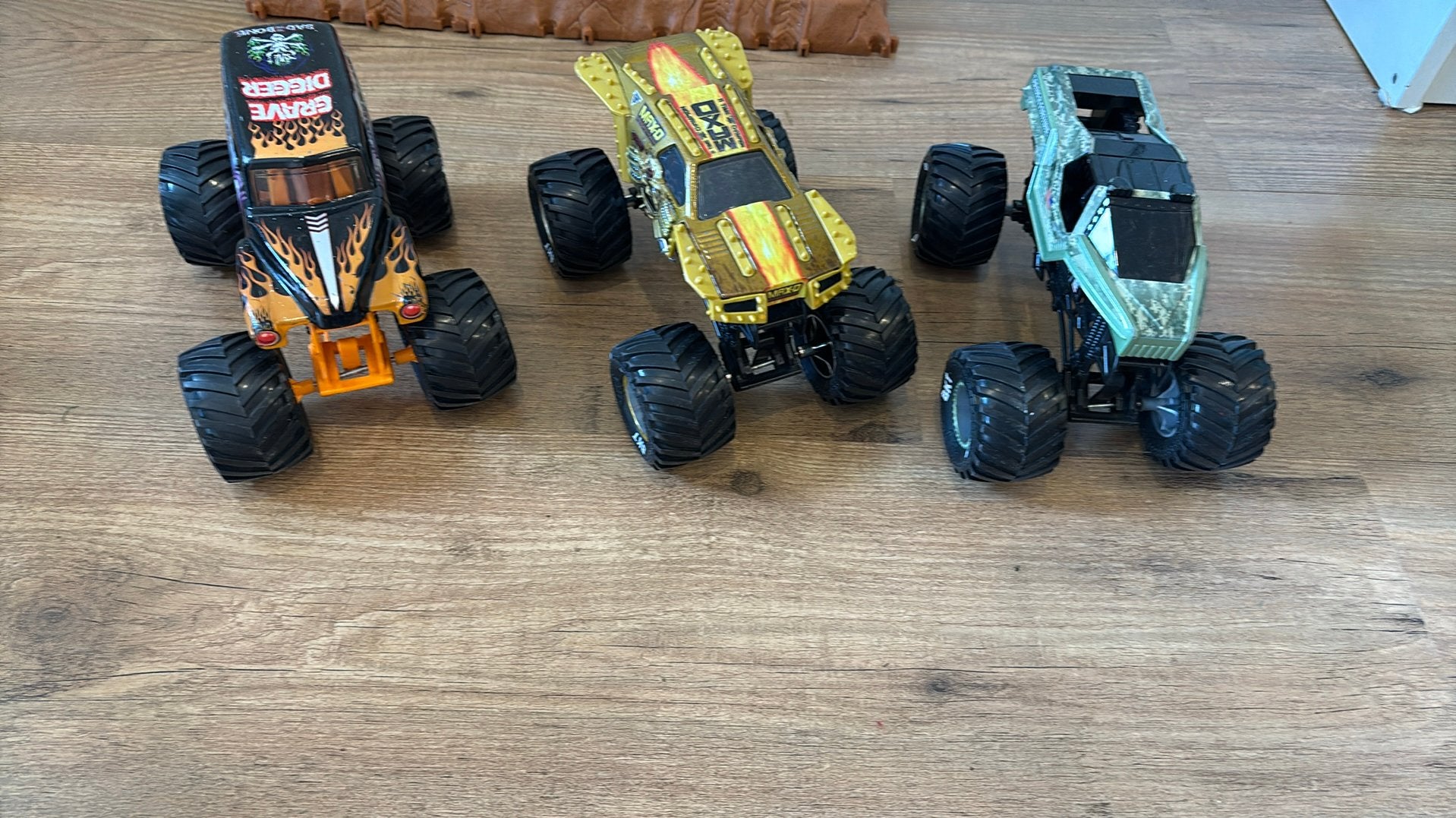Hot wheels Monster trucks, Ophalen of Verzenden, Zo goed als nieuw