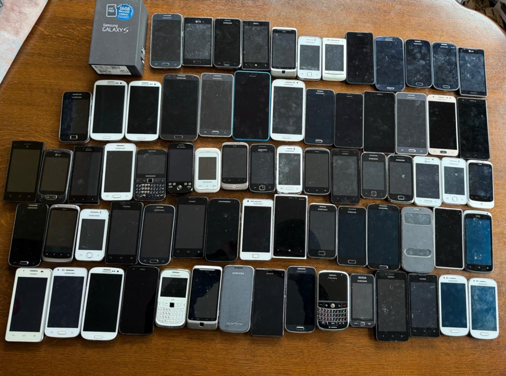 Partij smartphones eerste generatie, Telecommunicatie, Mobiele telefoons | Overige merken, Ophalen, Gebruikt, Overige modellen