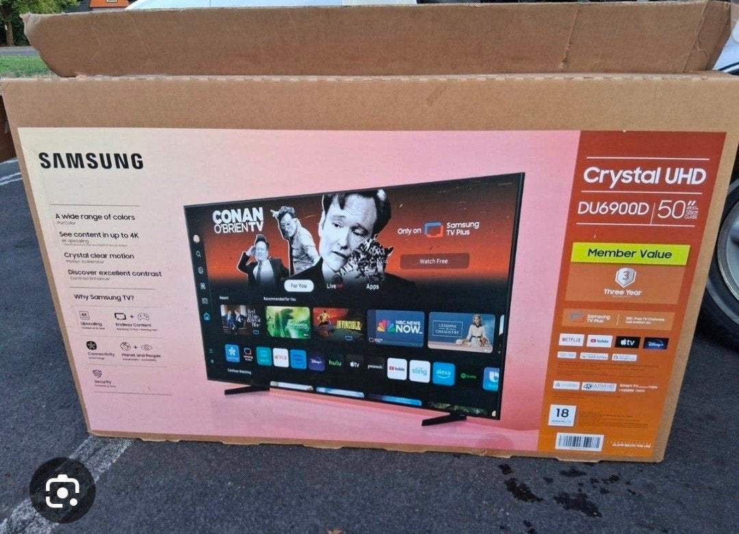 gezocht lege doos van 49 tot 50 inch graag, LED, Nieuw, Ophalen of Verzenden, Samsung