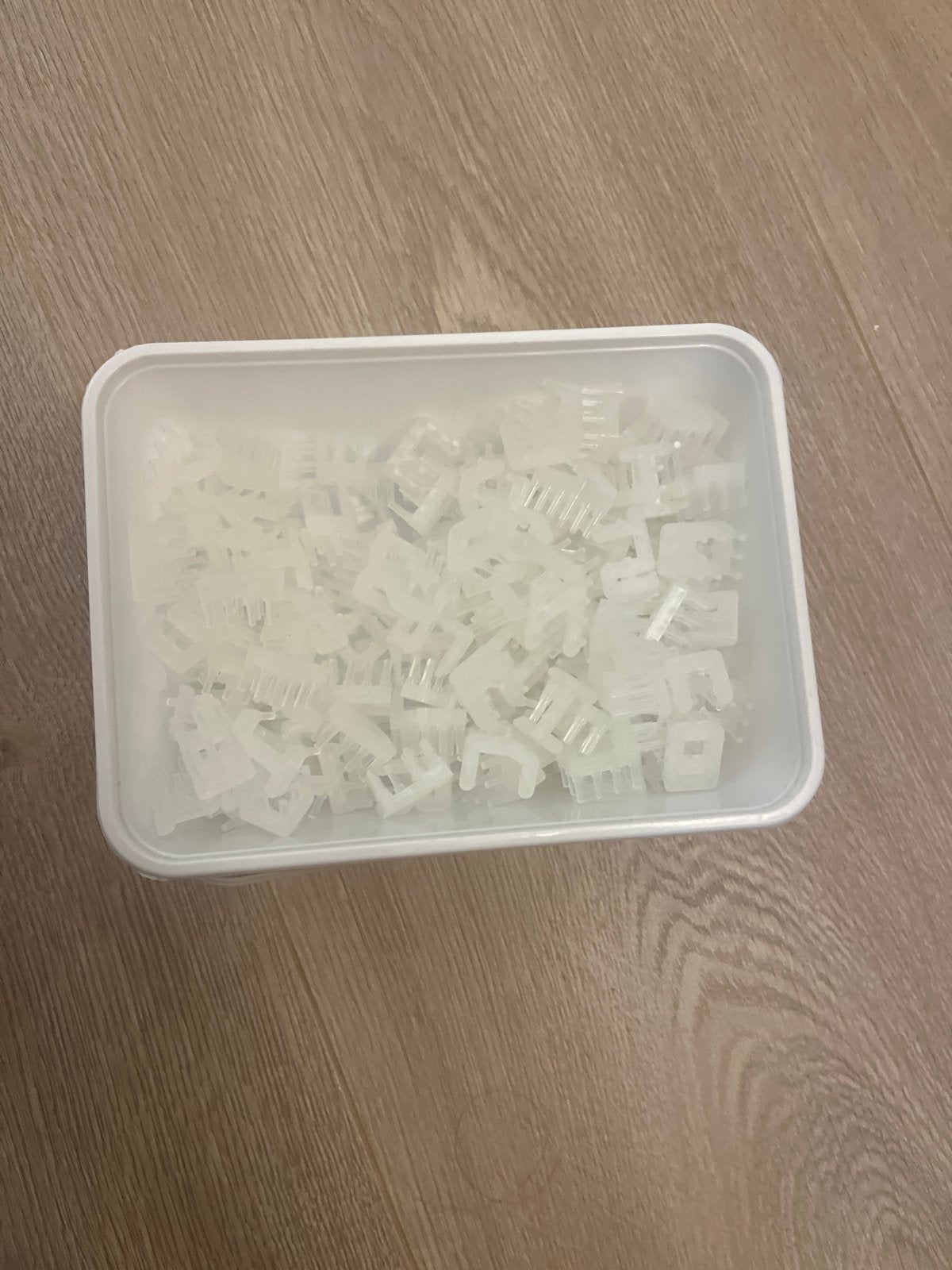 Transparante plastic clips voor planten/ranken, Ophalen of Verzenden, Nieuw