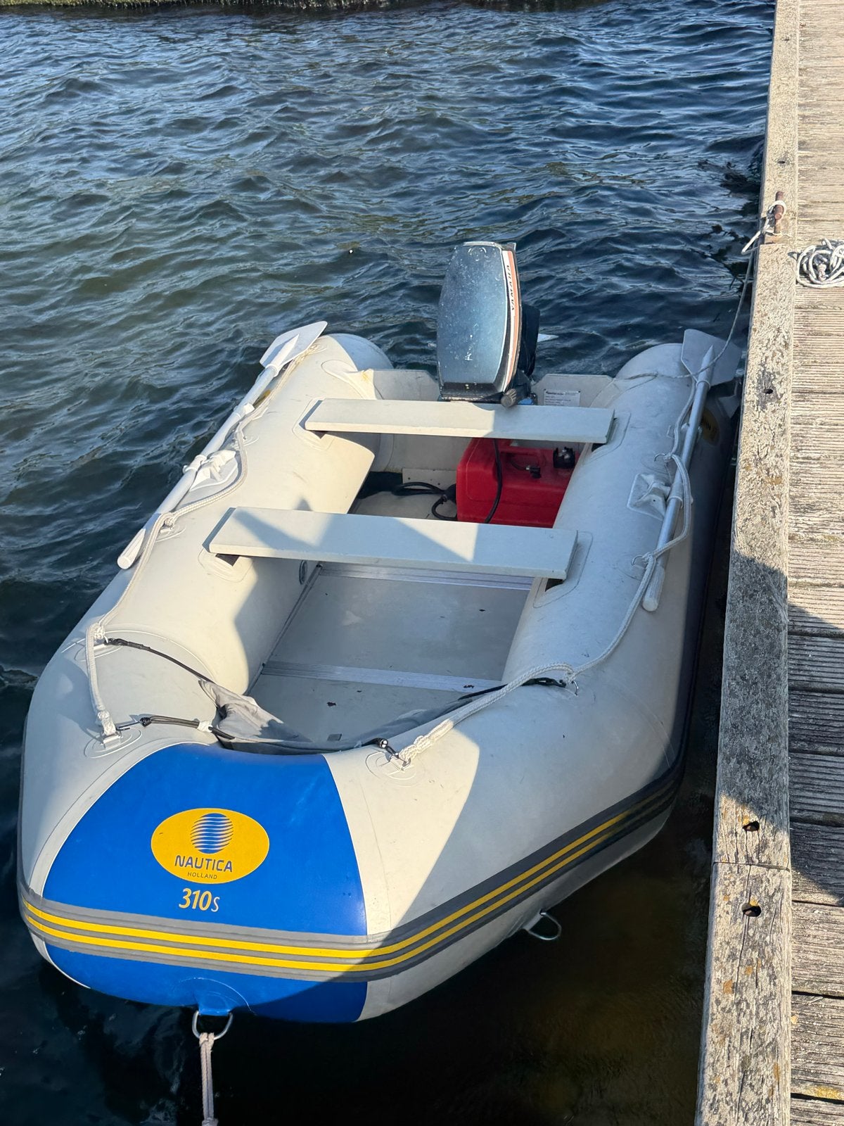 Nautica Holland 310s RIB rubberboot met  Yamaha 8pk, Ophalen, Gebruikt, Motor en Techniek, Motorboot