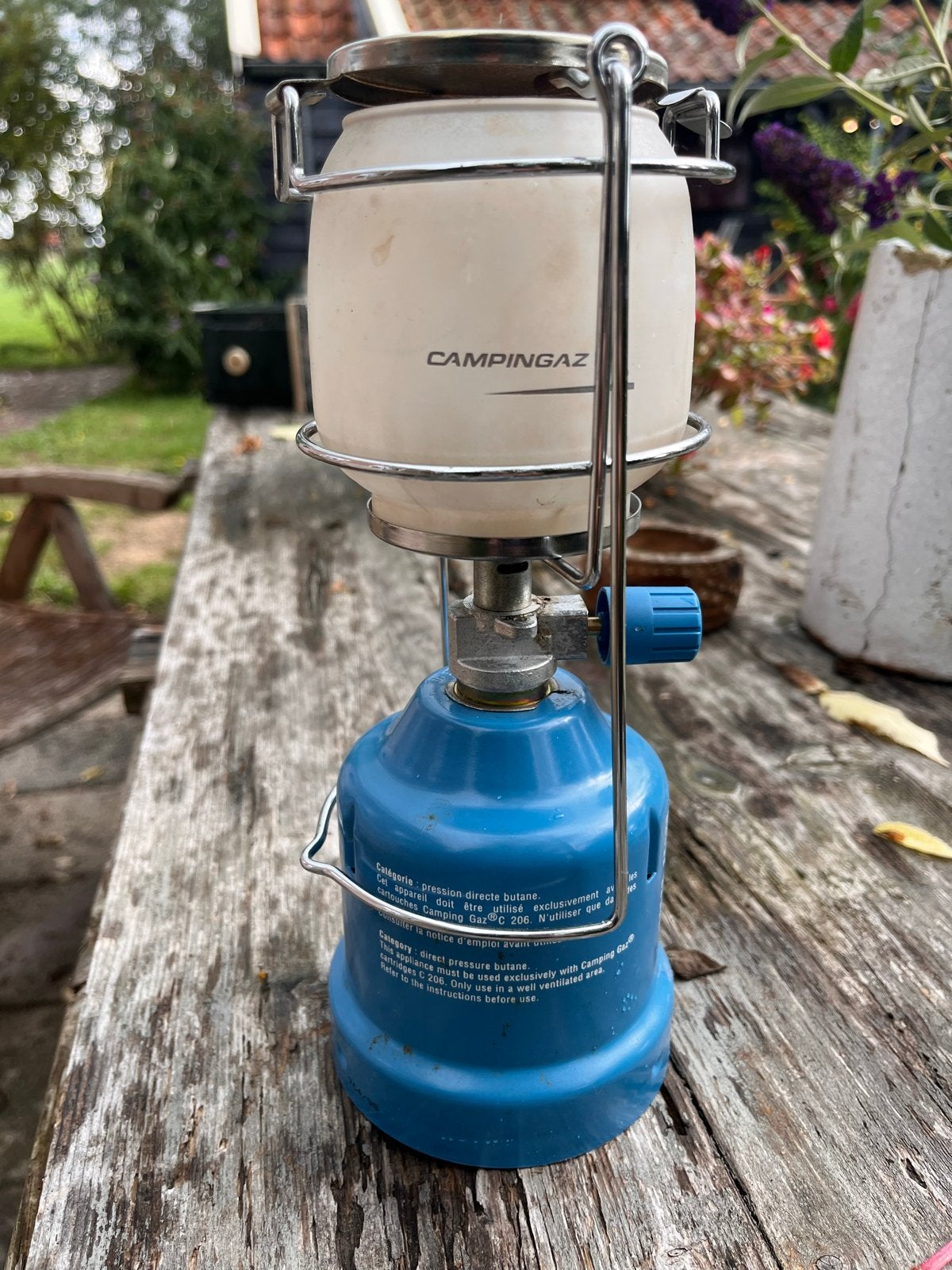 Campingaz Lumogaz T206 Campinglamp - Compact en Lichtgewicht, Ophalen, Gebruikt