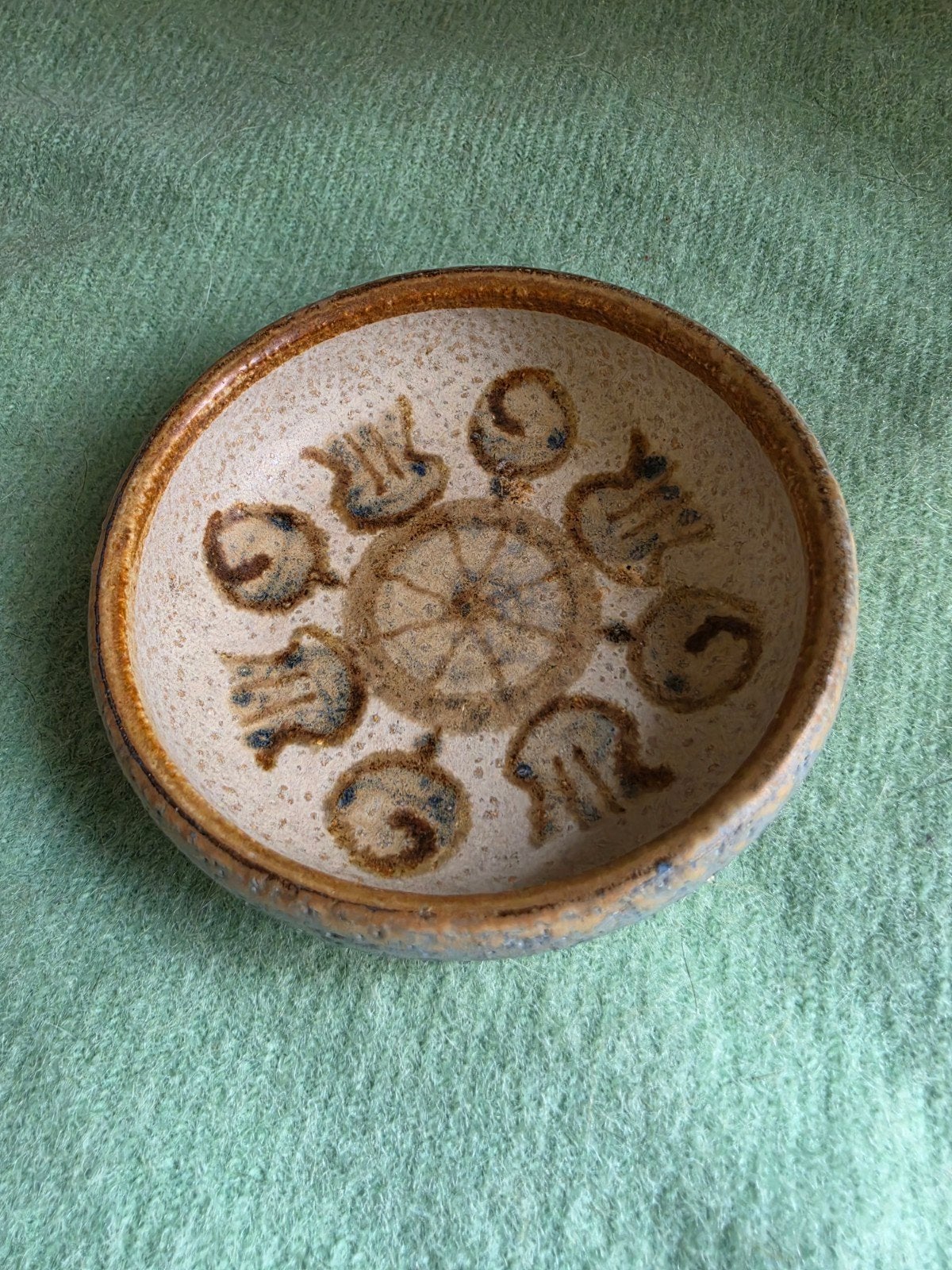 Vintage Søholm Bornholm Stentøj schaal 3218/2, Ophalen of Verzenden