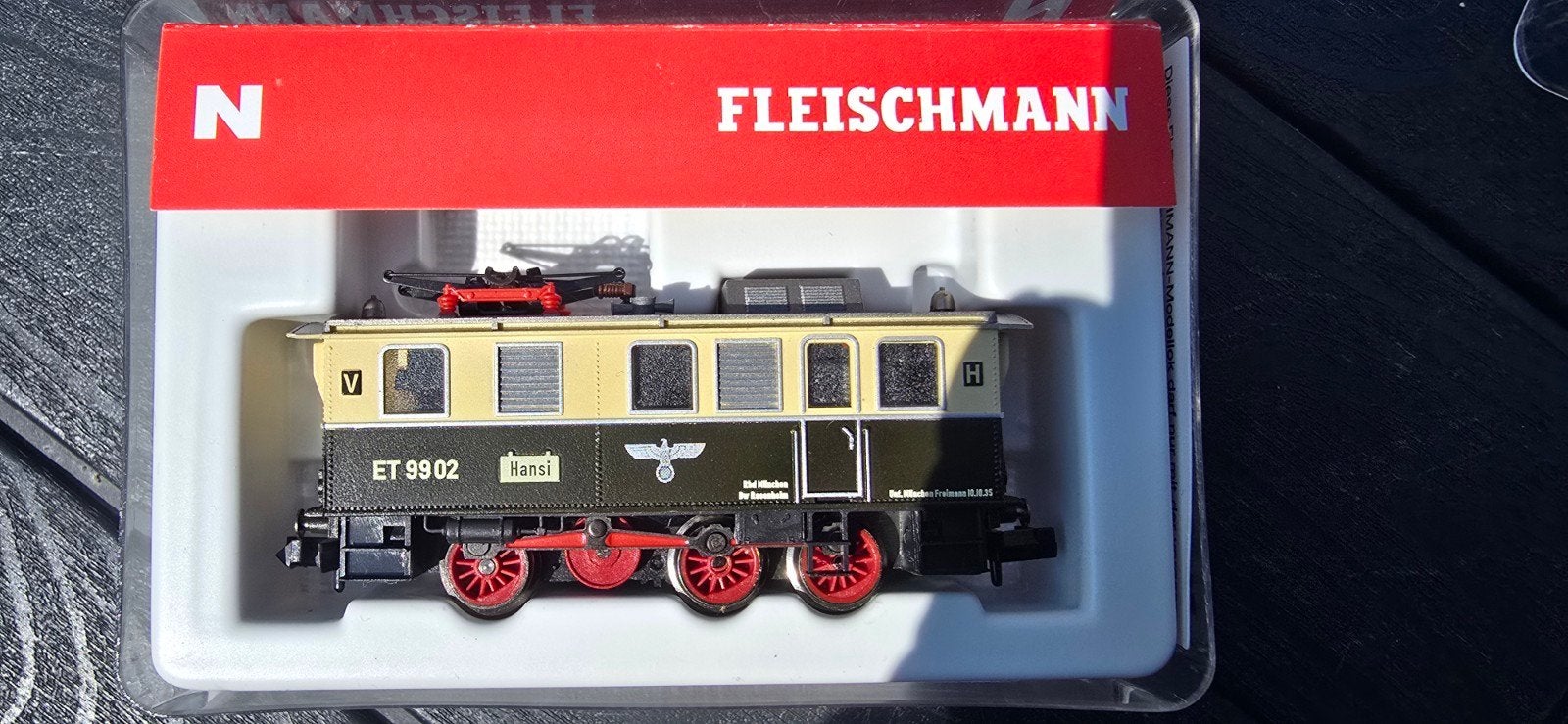 Fleischmann 730501 Tandradlok "Hansi" DRG Reichsadler ovp, Fleischmann, Ophalen of Verzenden, Zo goed als nieuw, Analoog