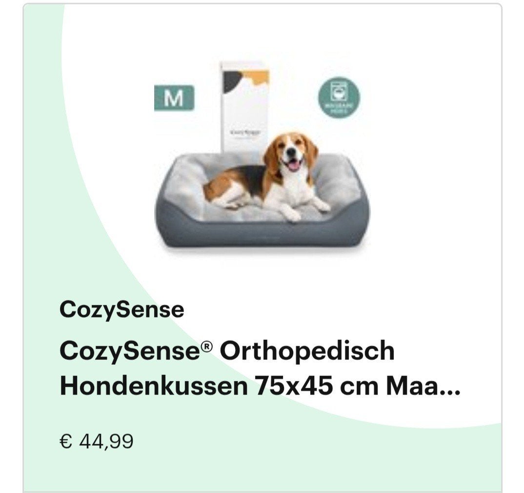 hondenkussen, Ophalen, Nieuw, Stof