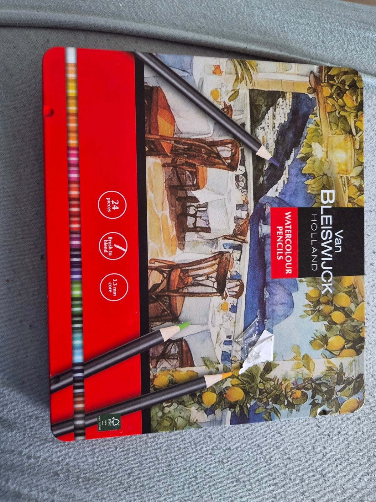 Van Bleiswijck aquarelpotloden - 23 stuks (zwart mist), Ophalen of Verzenden, Nieuw