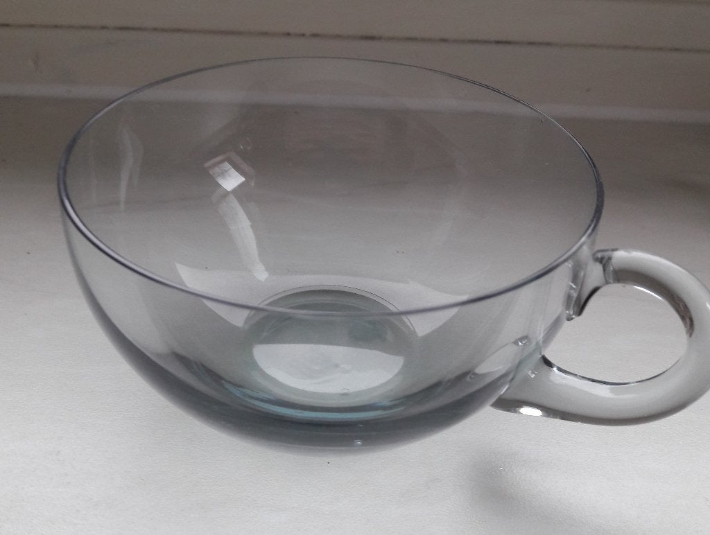 Bowl kopje Copier, Leerdam, gesigneerd, Ophalen of Verzenden