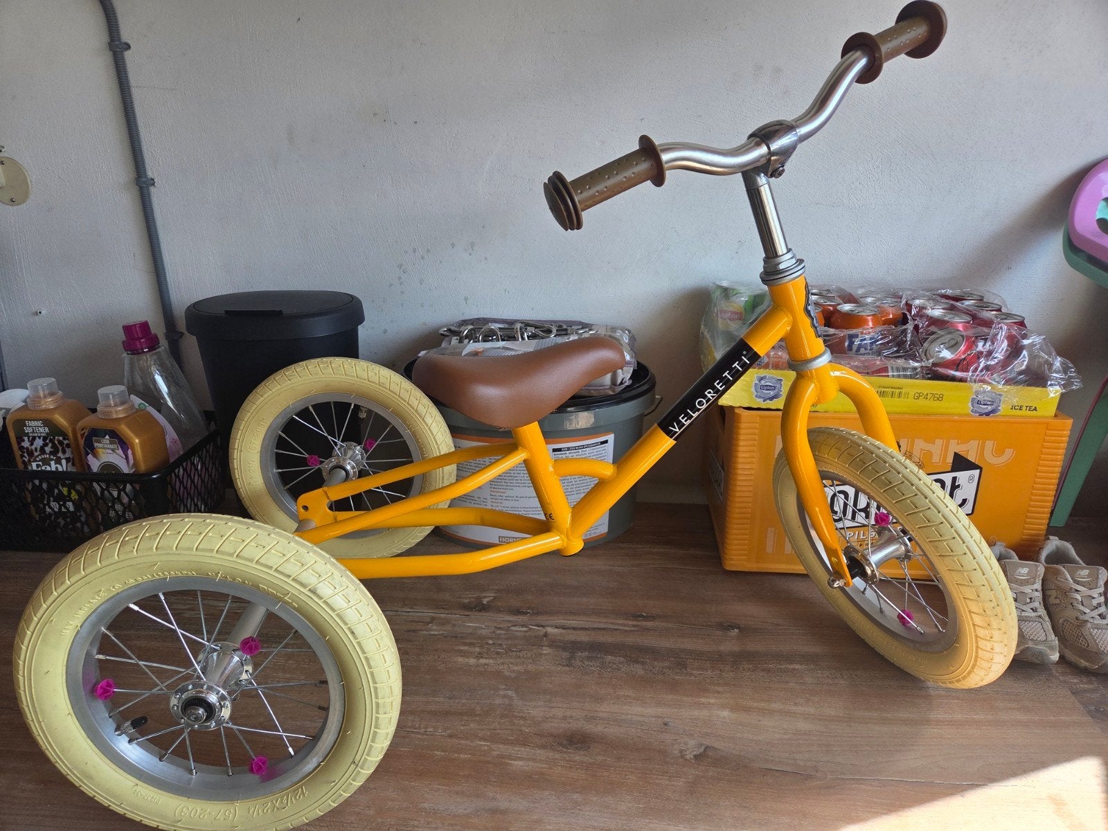 Veloretti Tricycle geel, Ophalen, Nieuw, Overige merken