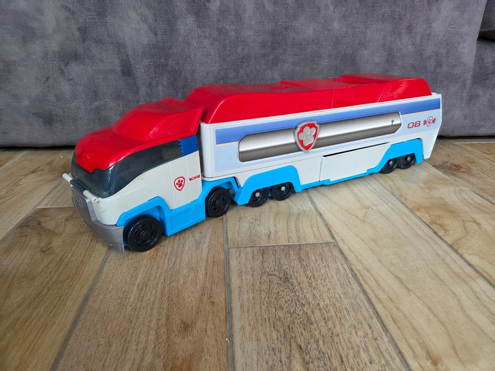 Paw Patrol Patroller Truck - Uitklapbaar Speelset, Ophalen, Gebruikt