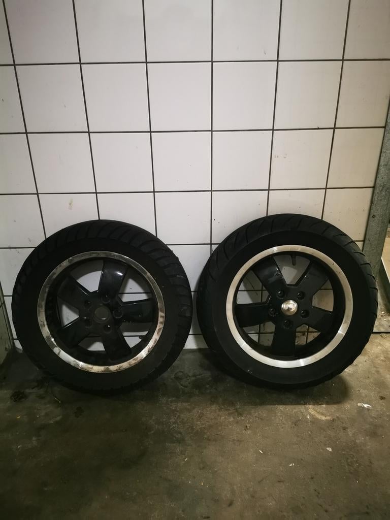 Velgen set vespa 300cc 250cc 200cc 125cc, Ophalen of Verzenden