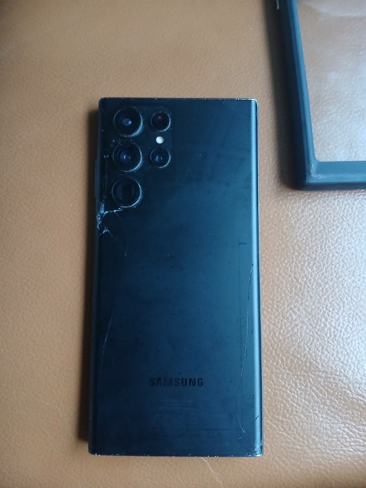 Samsung S22 Ultra - Schade werkt perfect, Telecommunicatie, Mobiele telefoons | Samsung, Ophalen, Gebruikt, Zwart, Zonder simlock
