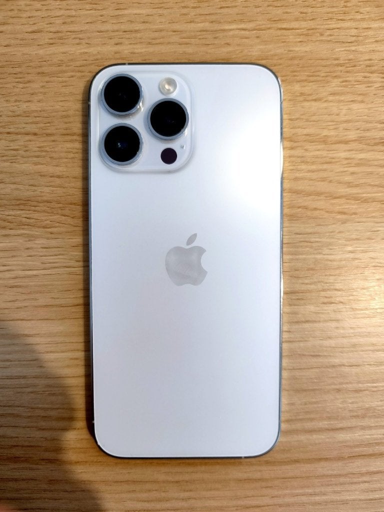Apple iPhone 14 Pro Max 128GB Zilver – Zeer nette staat, 83 %, 128 GB, Ophalen of Verzenden, Zo goed als nieuw
