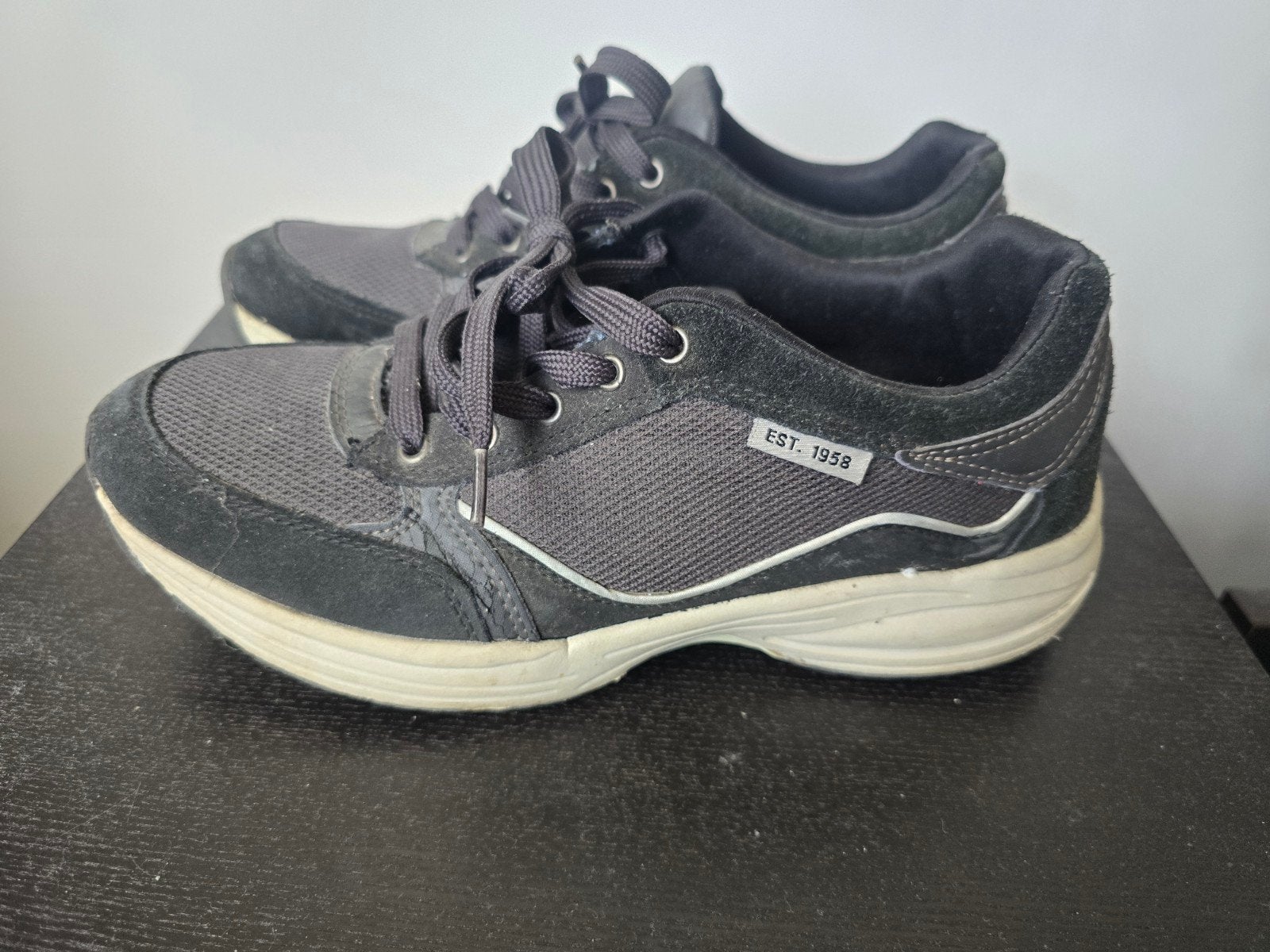 Wandelschoenen sport schoenen Comfort Training Active Walker, Kleding | Dames, Zwart, Zo goed als nieuw, CT, Wandelschoenen