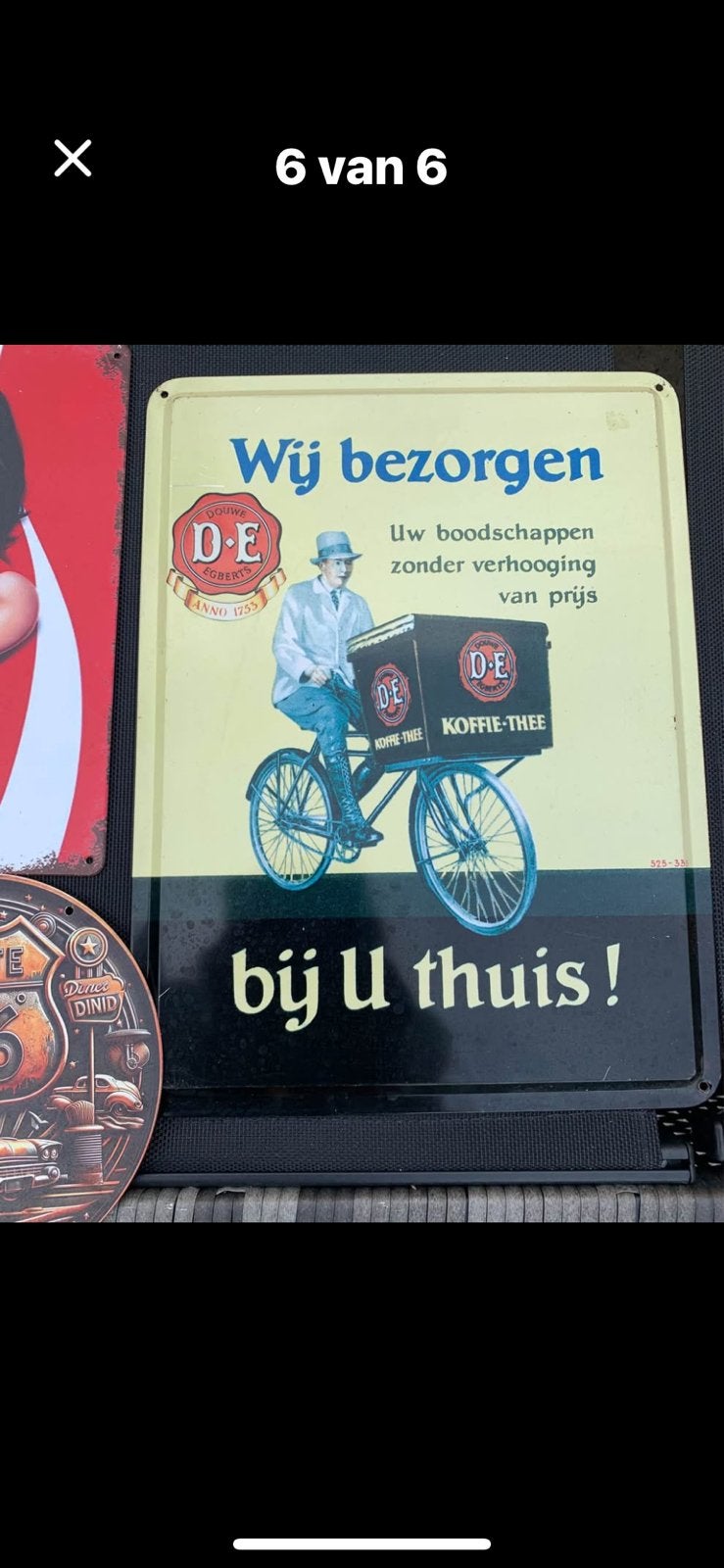 Man cave borden, Ophalen, Zo goed als nieuw