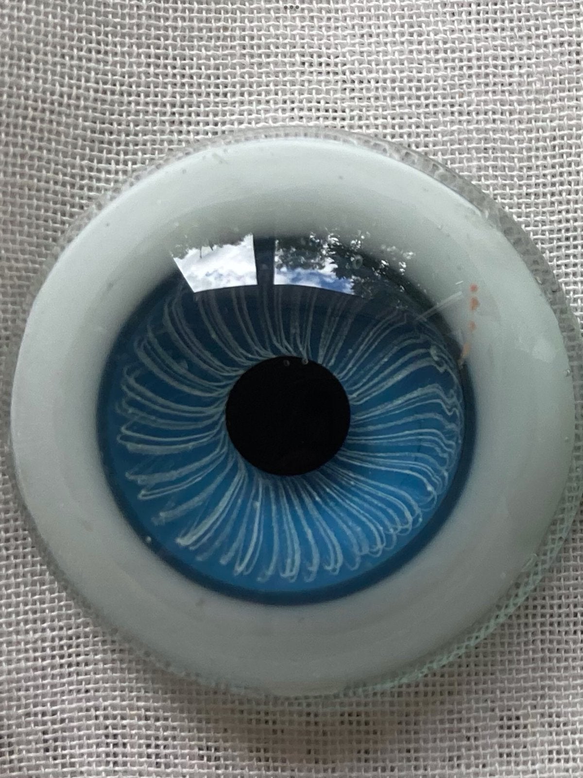 🌿 Pop ,Presse Papiér,”2 ANTIEKE GLAZEN PAPER-WEIGHT OGEN”🌿, Verzenden